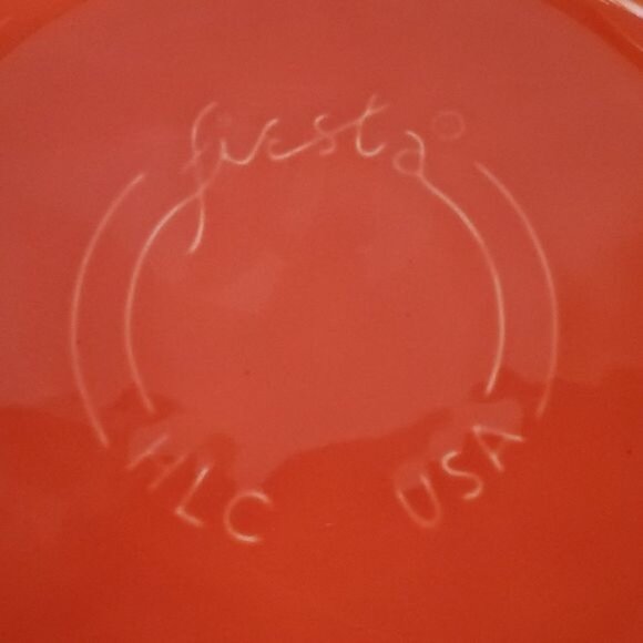 Fiestaware FIESTA CERAMIC Pie Plate Deep Dish Baker Baking Bake Bakeware Poppy - Picture 8 of 9